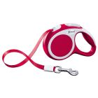 Flexi Vario Tape Dog Lead, Red 12kg - Extra Small, 3m (10ft)