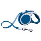 Flexi Vario Tape Dog Lead, Blue 12kg - Extra Small, 3m (10ft)