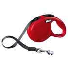 Flexi New Classic Tape Dog Lead, Red 12kg - Extra Small, 3m (10ft)