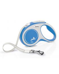 Flexi New Comfort Tape Small, Blue 5m (up to 15kg)