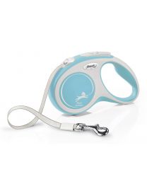 Flexi New Comfort Tape Small, Light Blue 5m (up to 15kg)