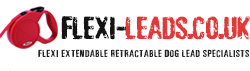 Flexi Leads Logo Small Flexi Leads UK - Flexi Extendable Retractable Dog Leads. Free UK Delivery